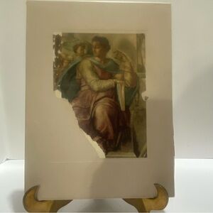 The World of Michelangeo 1475-1564 Time-Life Art Book HC Sleeve Damage Wear VTG